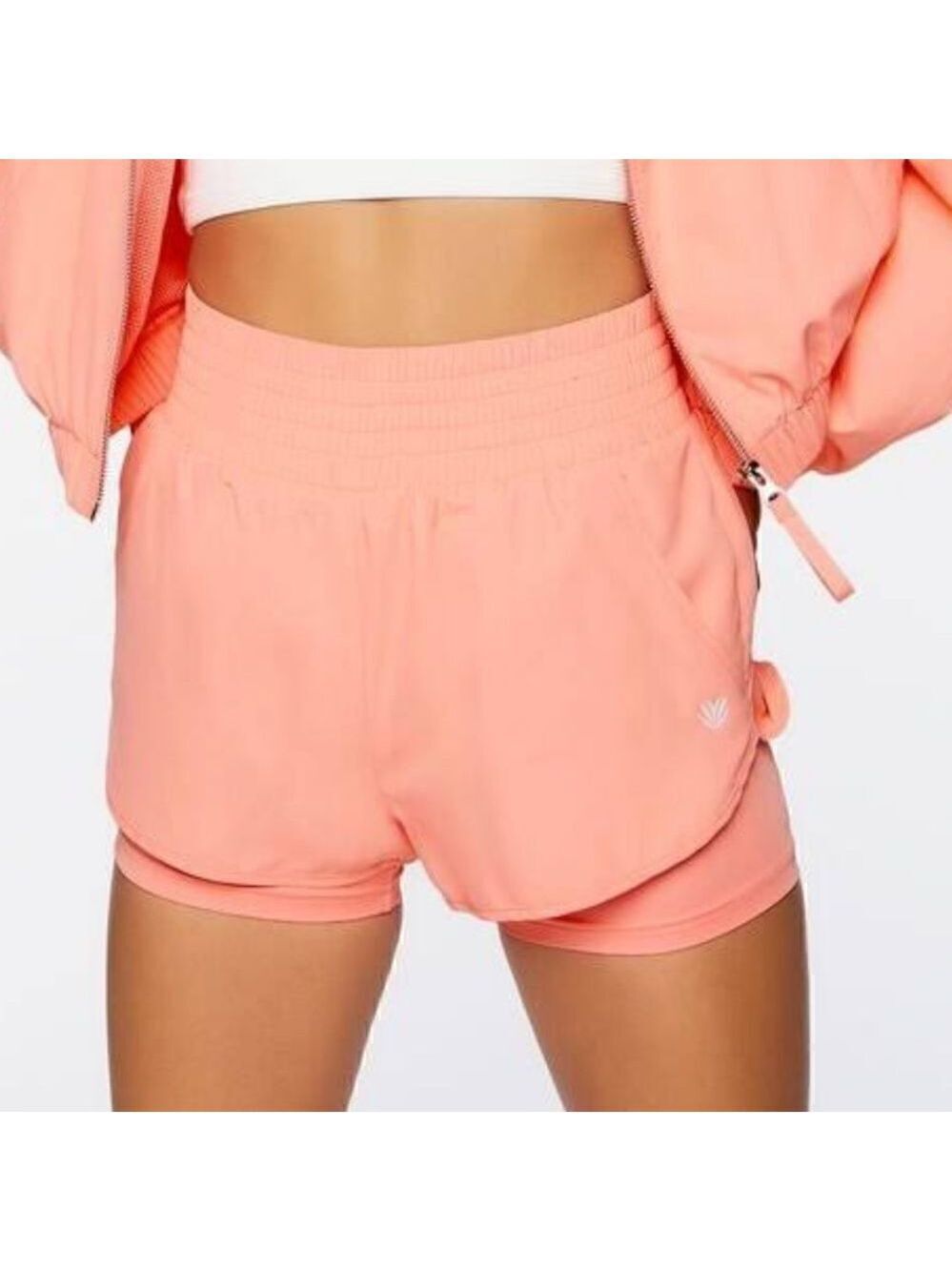 FOREVER 21 Running Shorts Salmon Large